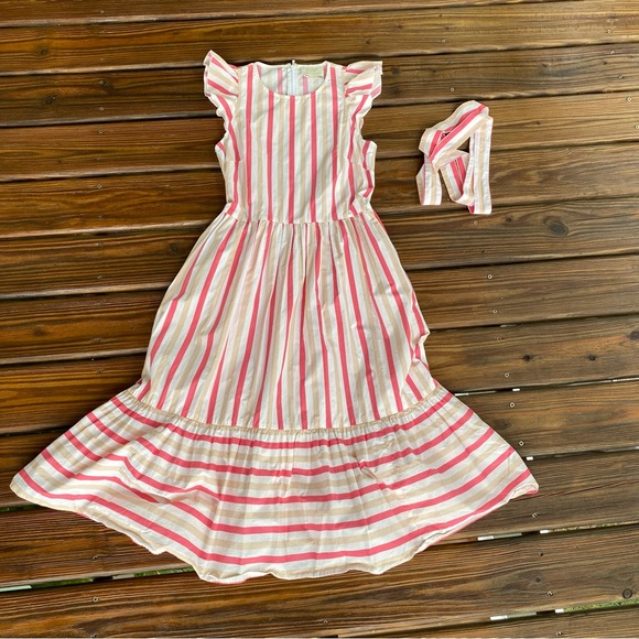 Kate Spade New York Peach Sherbert Midi Dress EUC - Picture 13 of 16